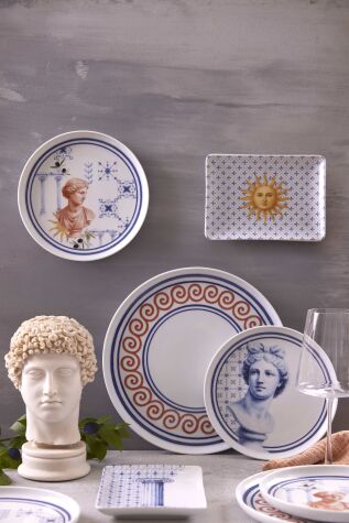 Kütahya Porselen Greek 12 Parça 4 Kişilik Servis Seti - Kütahya Porselen