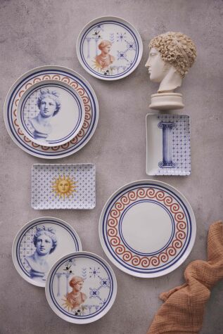 Kütahya Porselen Greek 12 Parça 4 Kişilik Servis Seti - Kütahya Porselen