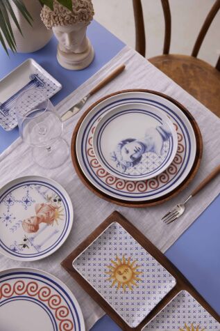 Kütahya Porselen Greek 12 Parça 4 Kişilik Servis Seti - Kütahya Porselen