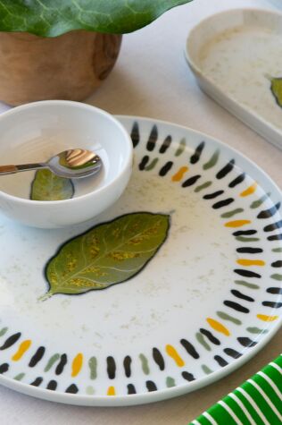 Kütahya Porselen 14 Parça 6 Kişilik Kahvaltı Takımı Cantore - Kütahya Porselen