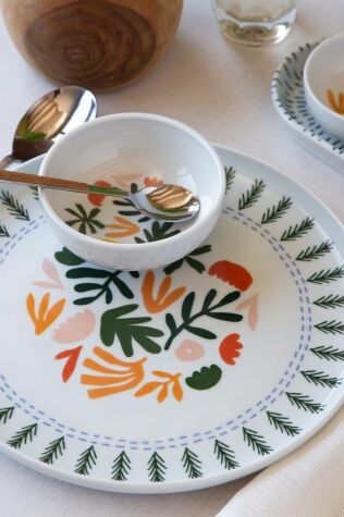 Kütahya Porselen 14 Parça 6 Kişilik Kahvaltı Takımı Harvest - Kütahya Porselen