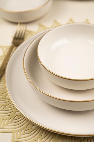 Kütahya Porselen Moderna 16 Parça 4 Kişilik Yemek Takımı - Kütahya Porselen