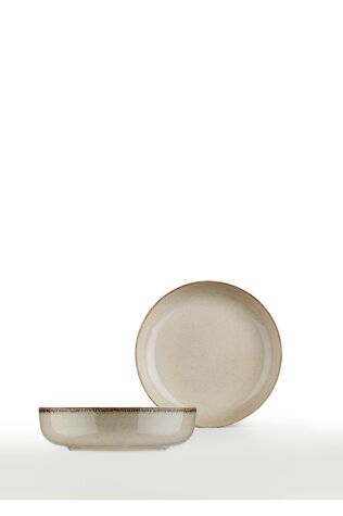 Kütahya Porselen Moderna 2 li 20 Cm Kase Tarçın - Kütahya Porselen