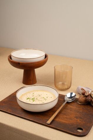 Kütahya Porselen Moderna 2 Parça 15 Cm Kase Tarçın - Kütahya Porselen