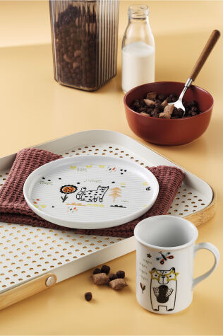 Kütahya Porselen Kitty 3 Parça Mama Takımı - Kütahya Porselen