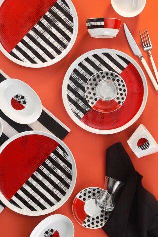 Kütahya Porselen Moderna 30 Parça 6 Kişilik Kahvaltı Takımı 12065 - Kütahya Porselen