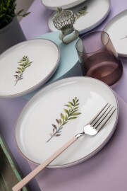Kütahya Porselen Moderna 6 Kişilik 19 Cm Pasta Takımı Comfort - Kütahya Porselen
