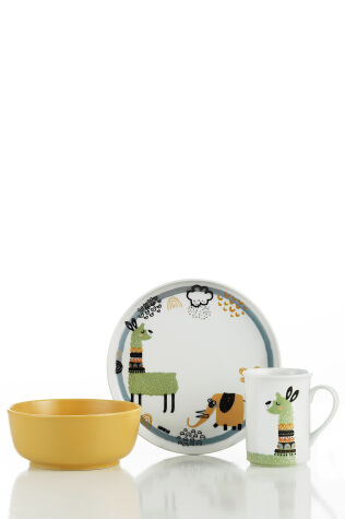 Kütahya Porselen Lami 3 Parça Mama Takımı - Kütahya Porselen