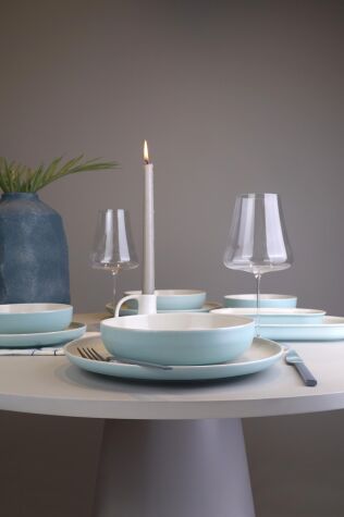 Kütahya Porselen Moderna Soft 26 Parça 6 Kişilik Yemek Takımı - Kütahya Porselen