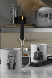 Kütahya Porselen Tek Parça Mug Bardak Atatürk 11564 - Kütahya Porselen