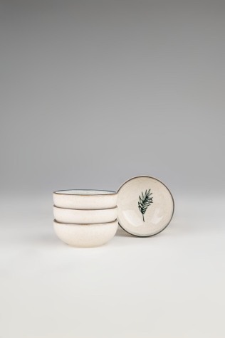 Kütahya Porselen Palmiye Multi 4 Parça 10 Cm Kase 80794 - Kütahya Porselen