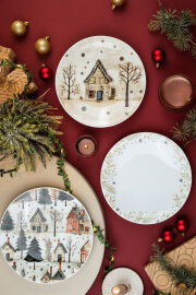 Kütahya Porselen Nostalgia 6 Kişilik Pasta Takımı 