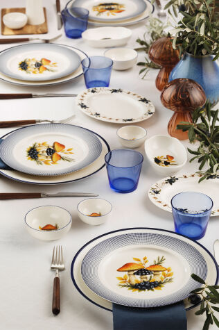 Kütahya Porselen Bone Organic Touch 14 Parça 6 Kişilik Kahvaltı Takımı - Kütahya Porselen