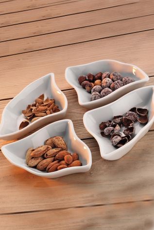 Kütahya Porselen Orkide 16 Cm Üçgen Puzzle Dekorsuz - Kütahya Porselen