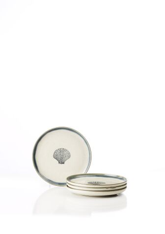 Kütahya Porselen Perla 4 Parça 21 Cm Servis Tabağı - Kütahya Porselen