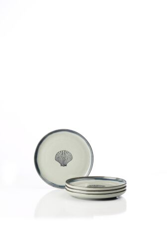 Kütahya Porselen Perla 4 Parça 21 Cm Servis Tabağı Yeşil - Kütahya Porselen