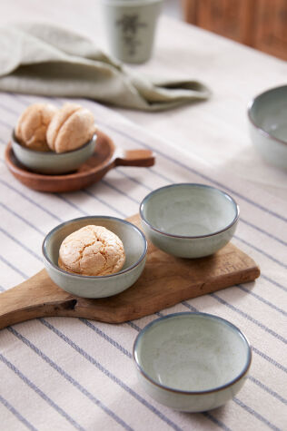 Kütahya Porselen Perla 4 Parça 8 Cm Kase - Kütahya Porselen