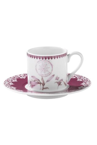 Kütahya Porselen Rüya Kahve Takımı 12 Parça 6 Kişilik 9743 - Kütahya Porselen