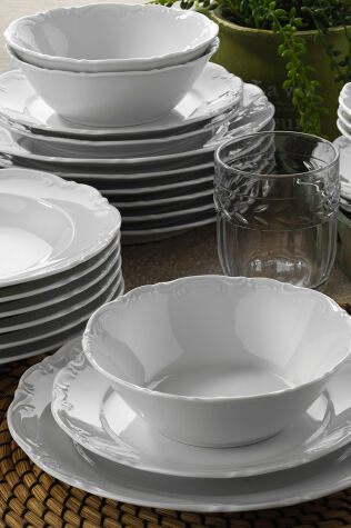 Kütahya Porselen San Marco 24 Parça 6 Kişilik Yemek Takımı - Kütahya Porselen