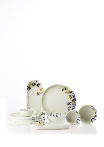 Kütahya Porselen Serenita 10 Parça 4 Kişilik Kahvaltı Takımı - Kütahya Porselen