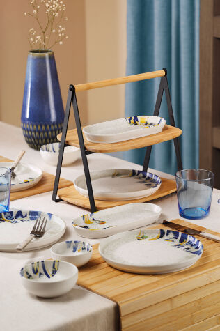 Kütahya Porselen Serenita 10 Parça 4 Kişilik Kahvaltı Takımı - Kütahya Porselen