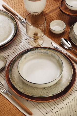 Kütahya Porselen Serenova 30 Parça 6 Kişilik Yemek Takımı - Kütahya Porselen