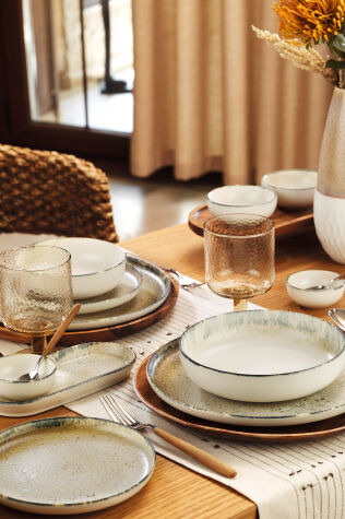 Kütahya Porselen Serenova 30 Parça 6 Kişilik Yemek Takımı - Kütahya Porselen