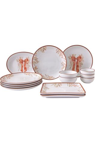 Kütahya Porselen Serenza 14 Parça 6 Kişilik Kahvaltı Takımı - Kütahya Porselen