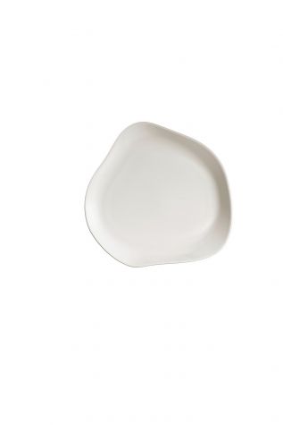Kütahya Porselen - Kütahya Porselen Skallop 2 li 27 cm Servis Seti Krem