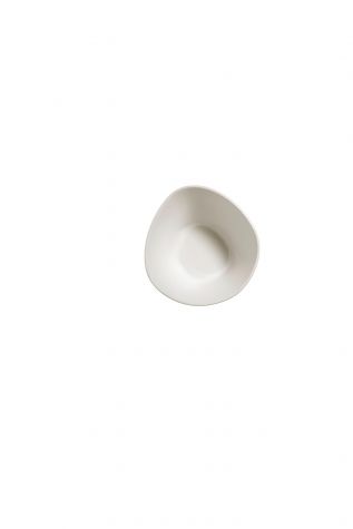 Kütahya Porselen - Kütahya Porselen Skallop 2 li 17 cm Küçük Kase Seti Krem