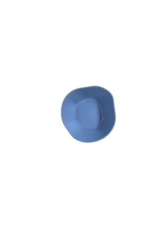 Kütahya Porselen - Kütahya Porselen Skallop 2'li 18 cm Kase Seti Mavi