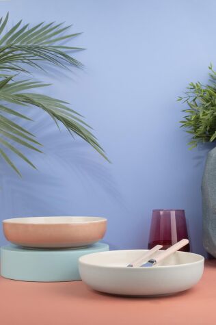 Kütahya Porselen Moderna Soft 2 li 20 Cm Kase - Kütahya Porselen