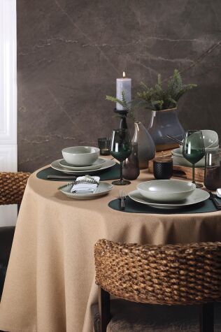 Kütahya Porselen Soho 24 Parça 6 Kişilik Yemek Takımı Yeşil - Kütahya Porselen