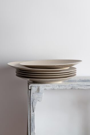 Kütahya Porselen Soho 6 Parça 30 Cm Servis Takımı Tarçın - Kütahya Porselen