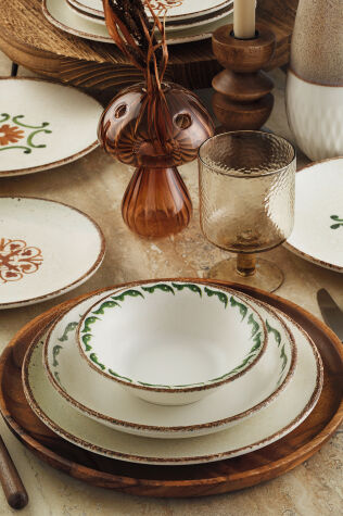 Kütahya Porselen Storia 24 Parça 6 Kişilik Yemek Takımı - Kütahya Porselen