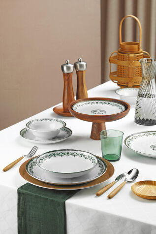 Kütahya Porselen Sükûn 24 Parça 6 Kişilik Yemek Takımı - Kütahya Porselen