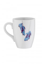Kütahya Porselen Taraftar Mug Bardak Bordo & Mavi - Kütahya Porselen