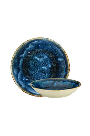 Kütahya Porselen Teos 25cm. Çukur Tabak Rf. Ocean - Kütahya Porselen