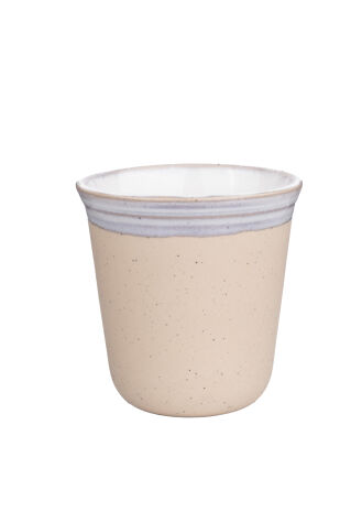 Kütahya Porselen Tilop 190cc Kulpsuz Mug Beyaz RG75 - Kütahya Porselen