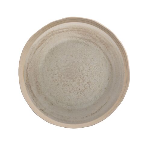 Kütahya Porselen Tilop 23cm Çukur Tabak Bej Dg1097 - Kütahya Porselen