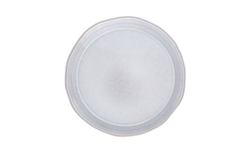 Kütahya Porselen Tilop 25cm Düz Tabak Beyaz RG75 - Kütahya Porselen