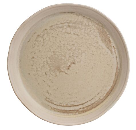 Kütahya Porselen Tilop 28cm Düz Tabak Bej Dg1097 - Kütahya Porselen