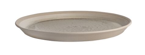Kütahya Porselen Tilop 28cm Düz Tabak Bej Dg1097 - Kütahya Porselen