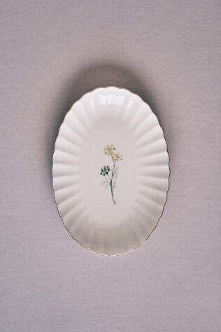 Kütahya Porselen Tiny Miny 2 Parça 24 Cm Kayık Tabak - Kütahya Porselen