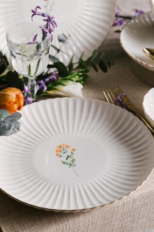 Kütahya Porselen Tiny Miny 6 Parça 21 Cm Pasta Takımı - Kütahya Porselen