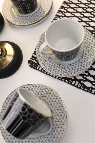 Kütahya Porselen Toledo 12 Parça 6 Kişilik Çay Takımı 12445 - Kütahya Porselen