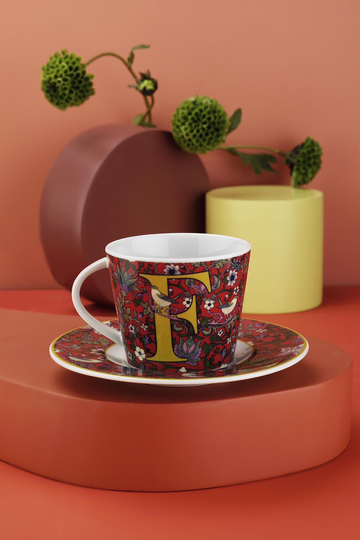 Kütahya Porselen Toledo 2 Parça Tek Kışılık Çay Takımı - F