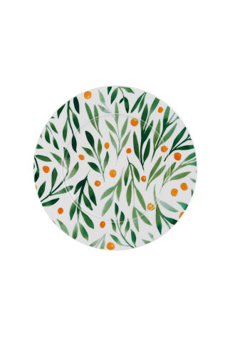 Kütahya Porselen Verde Natura 8 Parça 2 Kişilik Kahvaltı Takımı - Kütahya Porselen