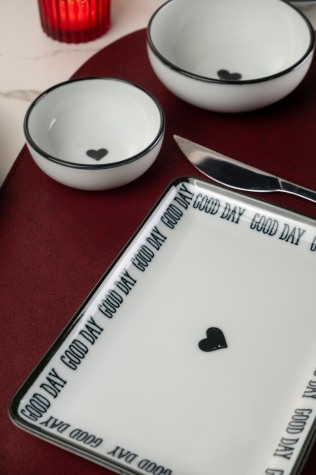 Kütahya Porselen Zeugma 14 Parça 6 Kişilik Kahvaltı Takımı Good Day - Kütahya Porselen