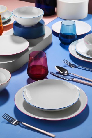 Kütahya Porselen Zeugma 24 Parça 6 Kişilik Yemek Takımı - Kütahya Porselen